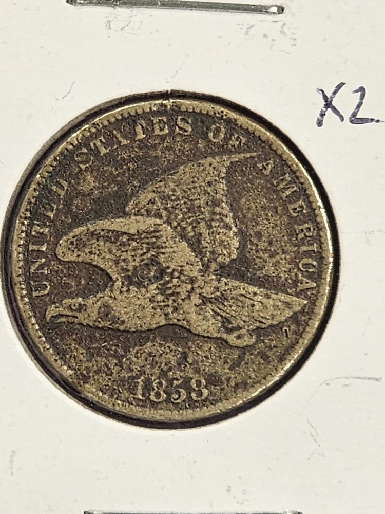 1858 Flying Eagle Cent