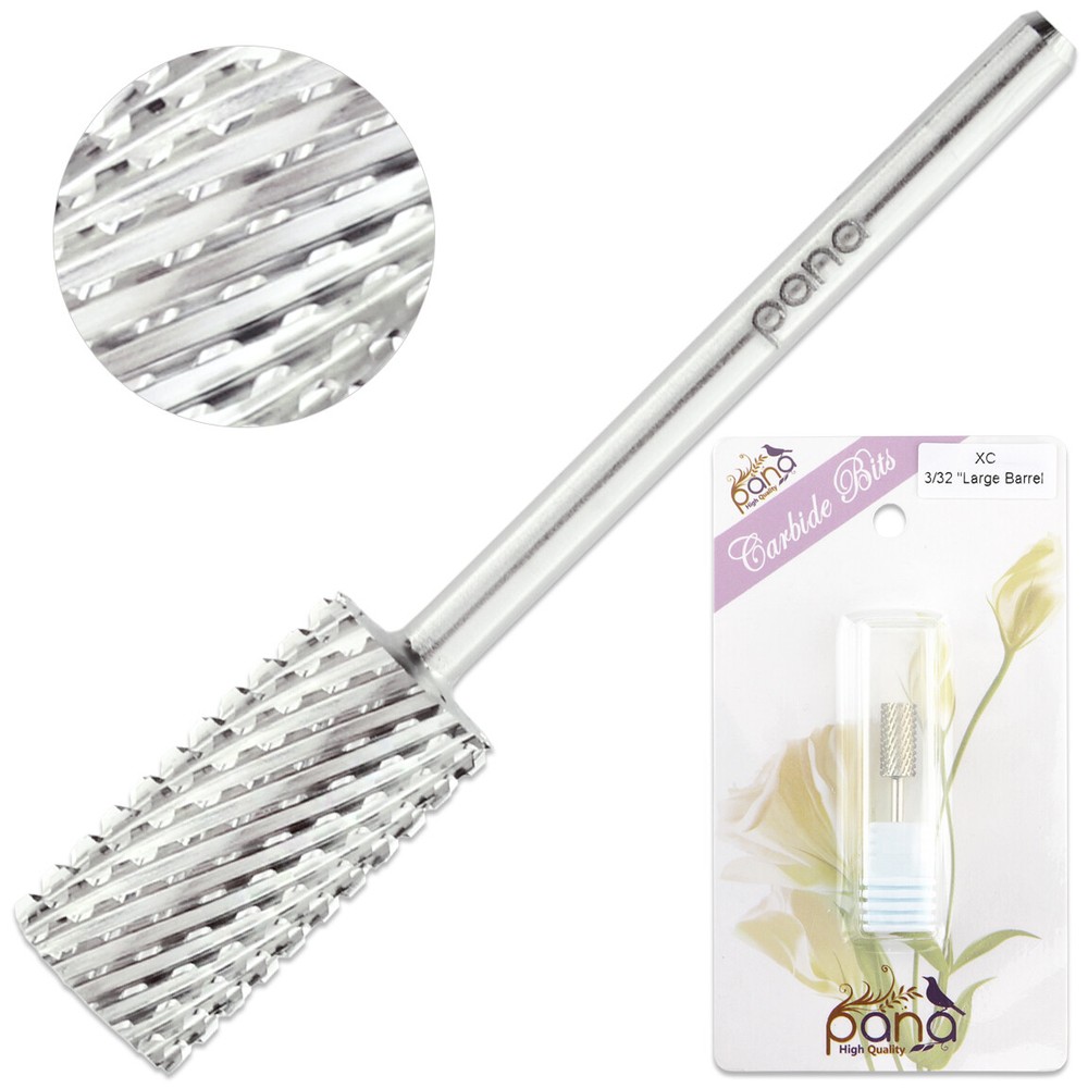 Professional Silver Large Barrel Nail Carbide Drill Bit Extra Coarse Grit