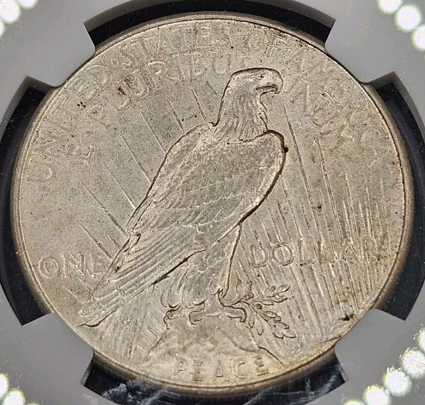 1935 Peace Dollar | NGC AU58