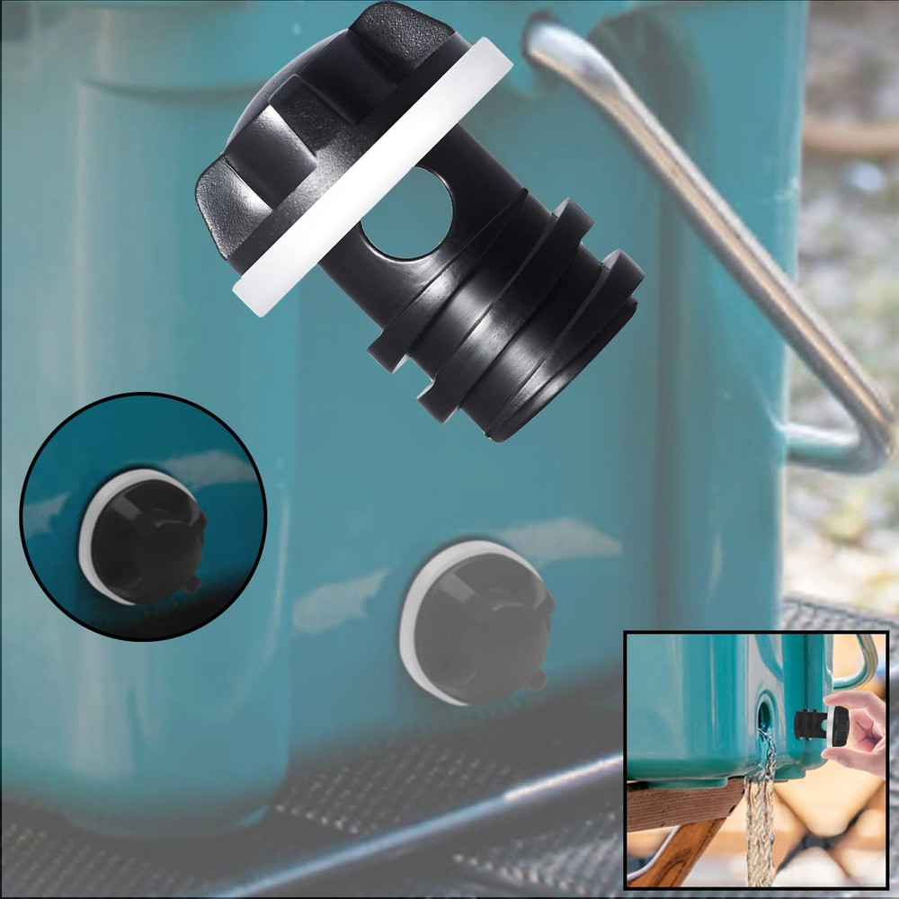 Cooler Drain Plugs Replacement for YETI Cooler, Drain Plug Cooler Plug Also C...