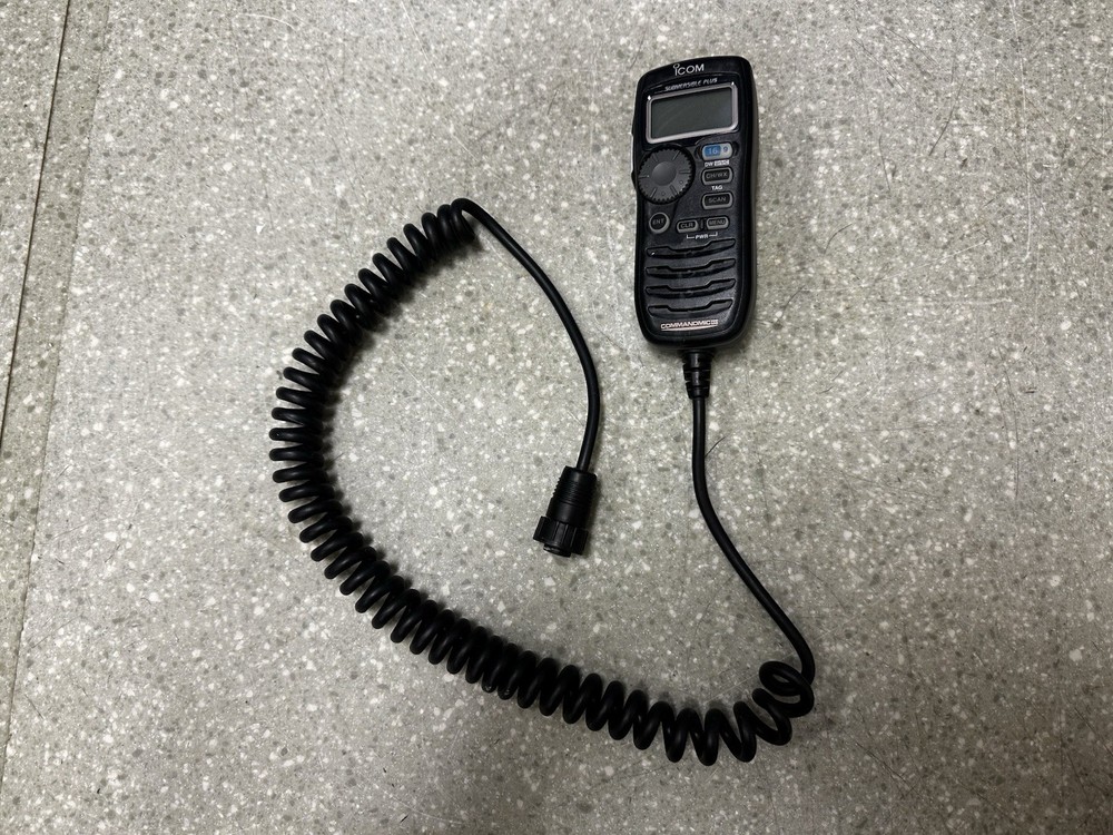 ICOM Marine Command Mic III Handheld Microphone P#HM-162B
