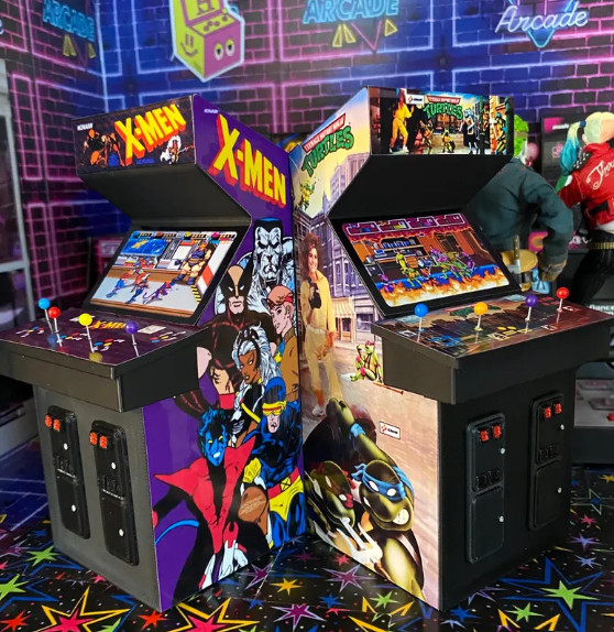 1/12 scale 4 Player Design arcade. (None Working)