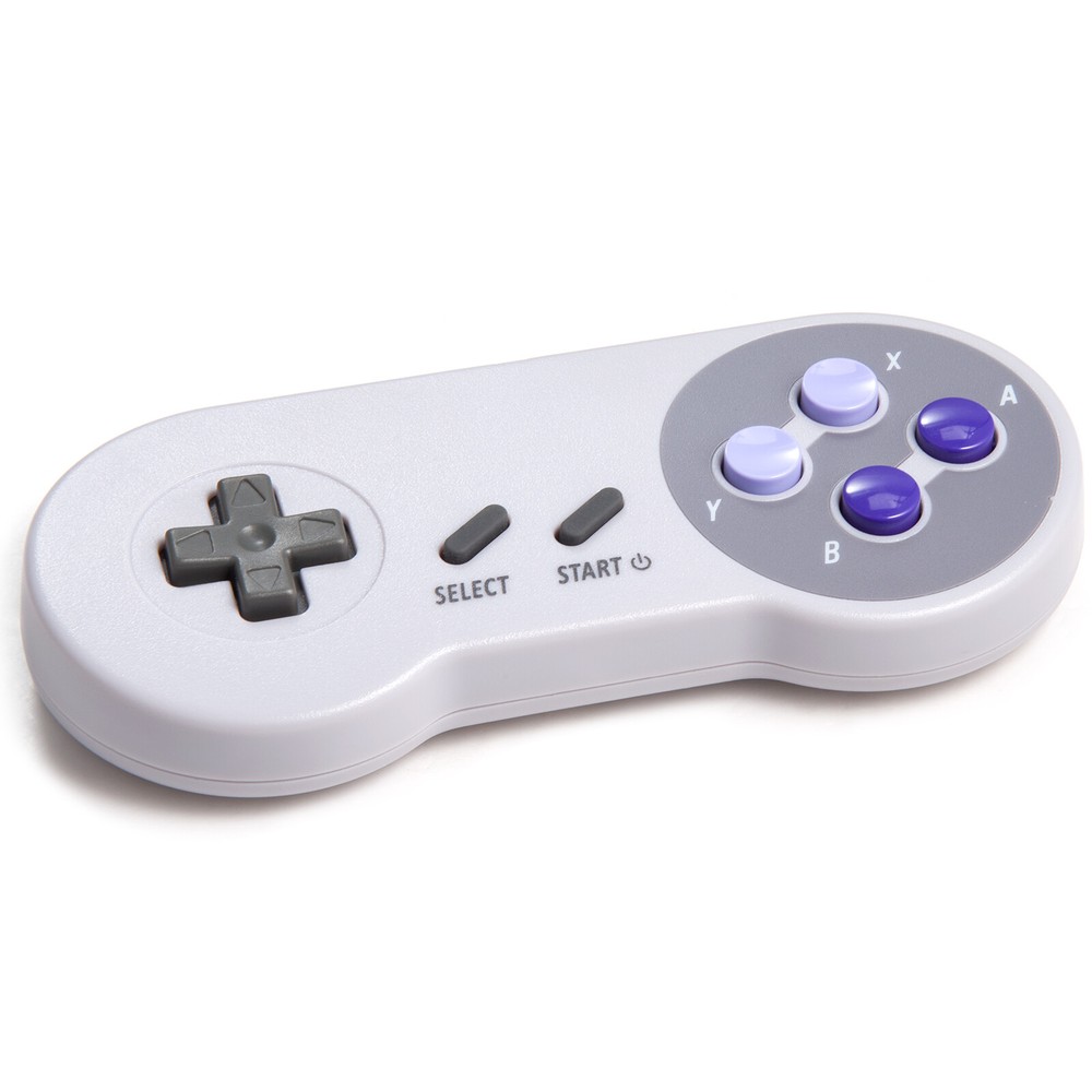 For 2.4G Wireless Super Nintendo SNES System Gamepad Replacement Controller Pad