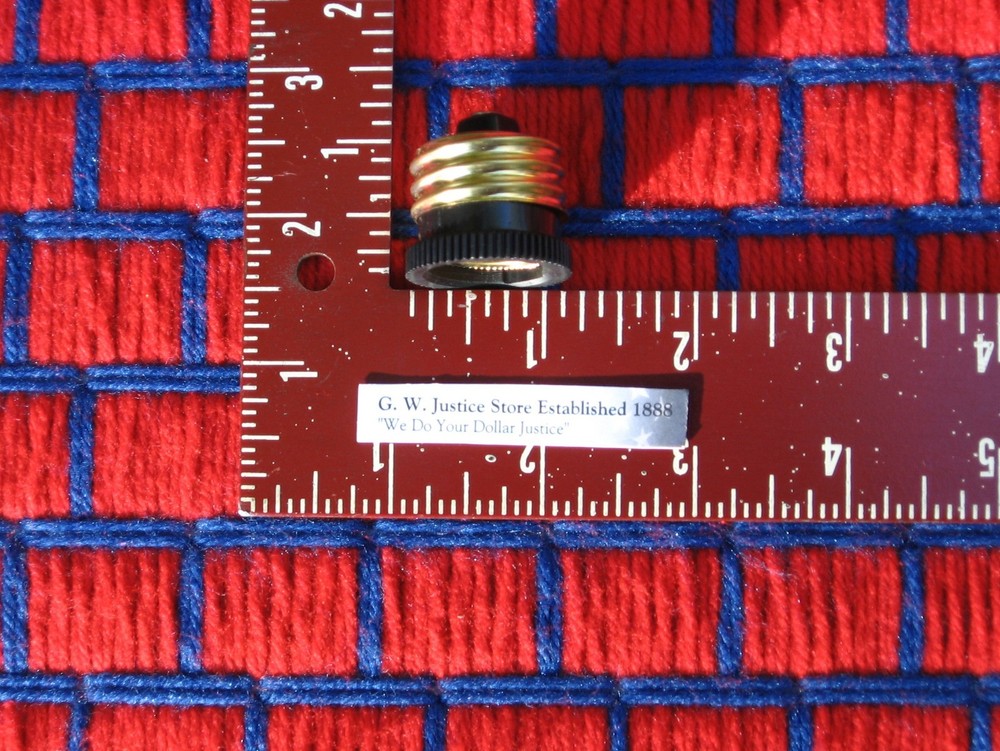 LIGHT BULB ADAPTER socket reducer regular E27 medium E26 to E17 intermediate C9