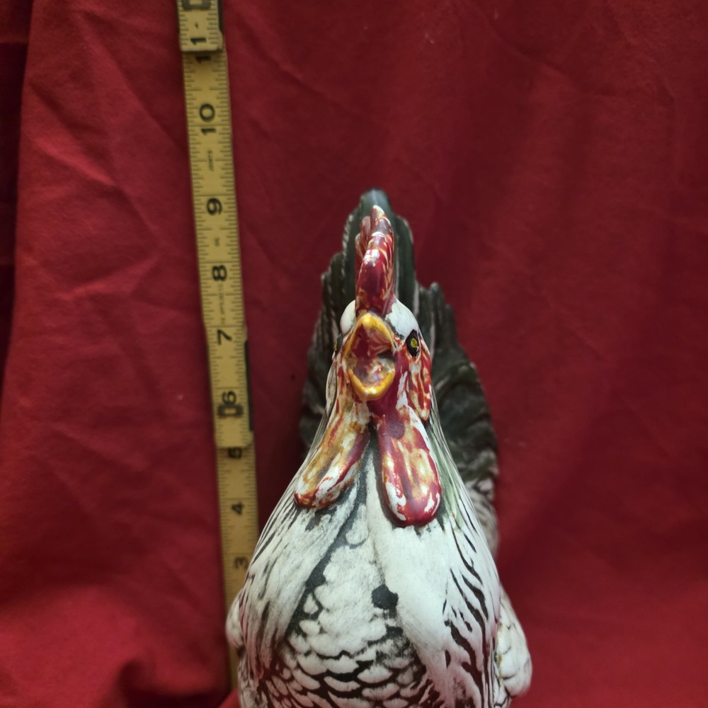 Vintage Ceramic Rooster Figurine