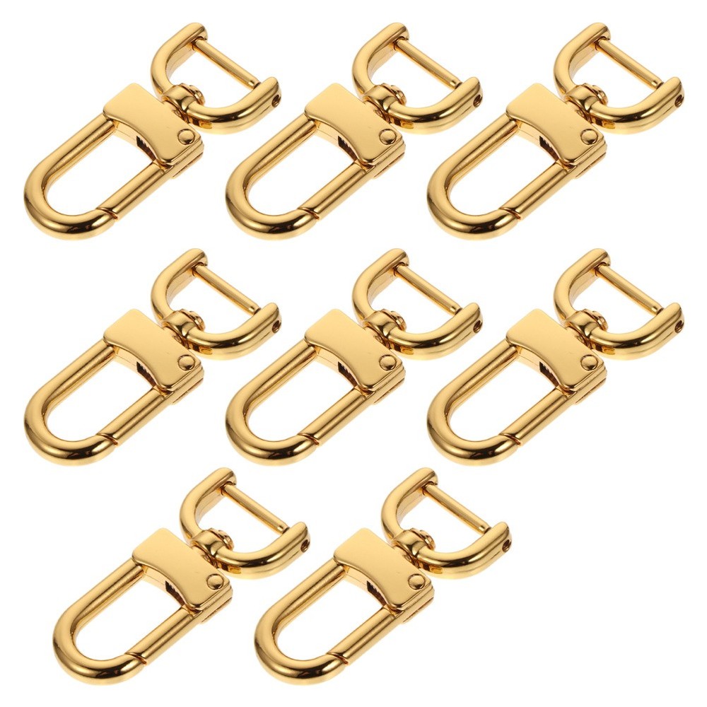 8 Pcs Swivel Hooks for Purses Handbag Side Clips Strap Accessories Buckle