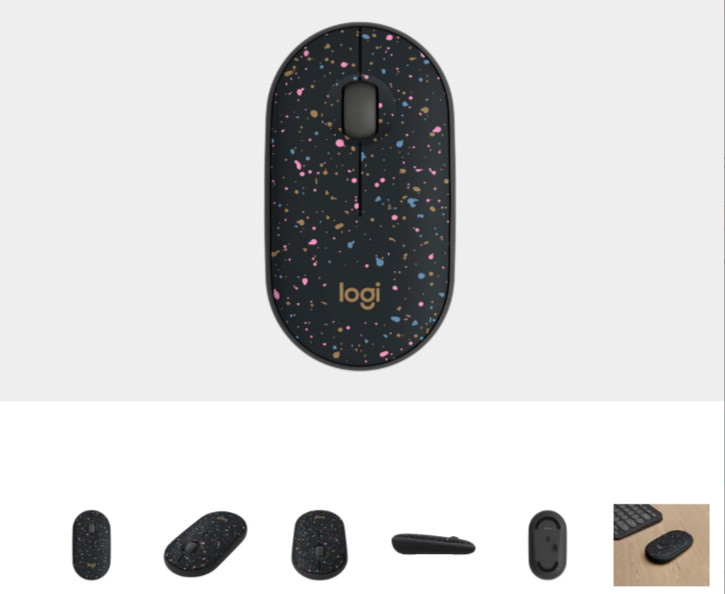NIB LOGITECH WIRELESS MOUSE LIMITED EDITION AMBIDEXTROUS SILENT CLICKS M340 B33