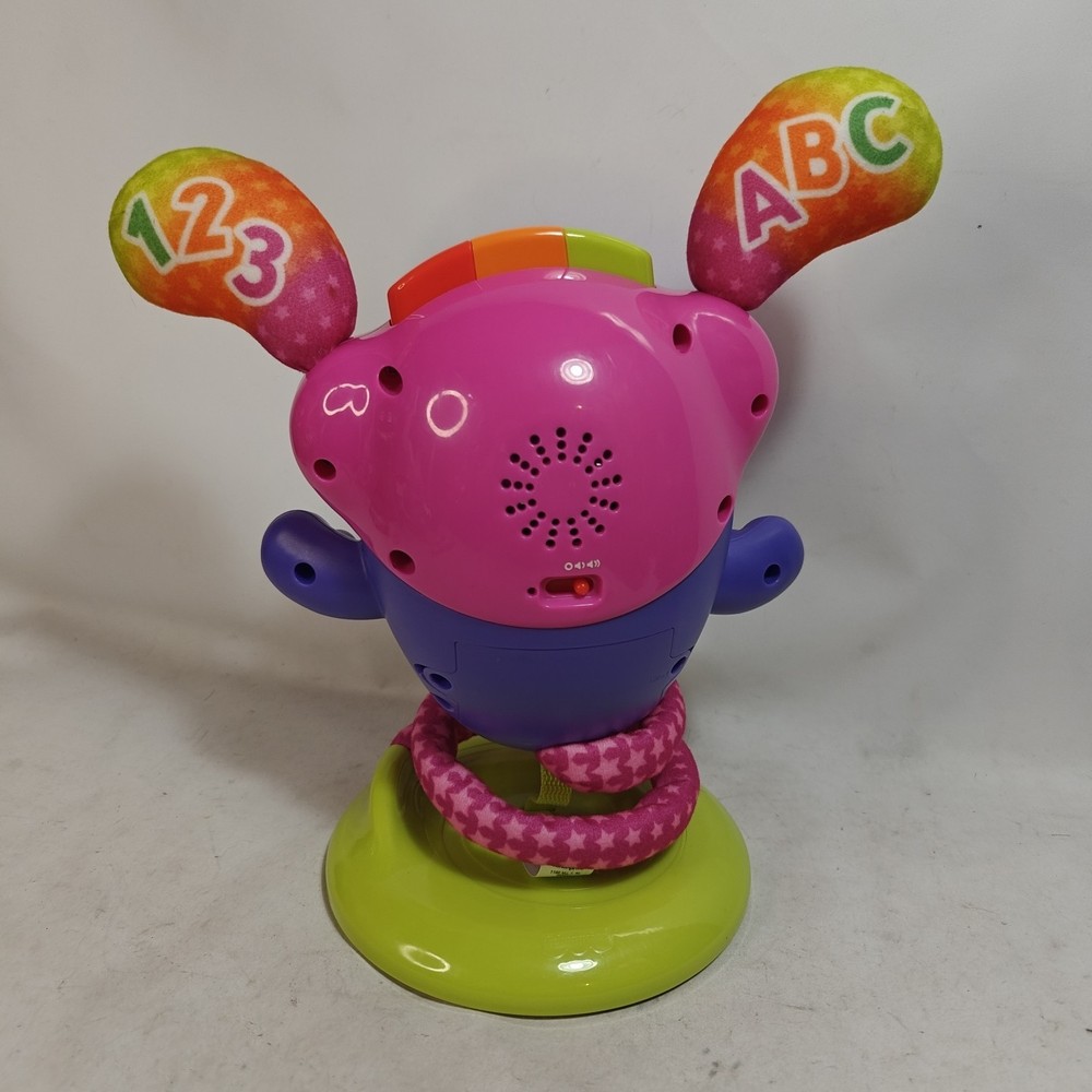 Fisher-Price DJ Bouncin Beats Interactive Musical Learning Toy Lights Bouncing