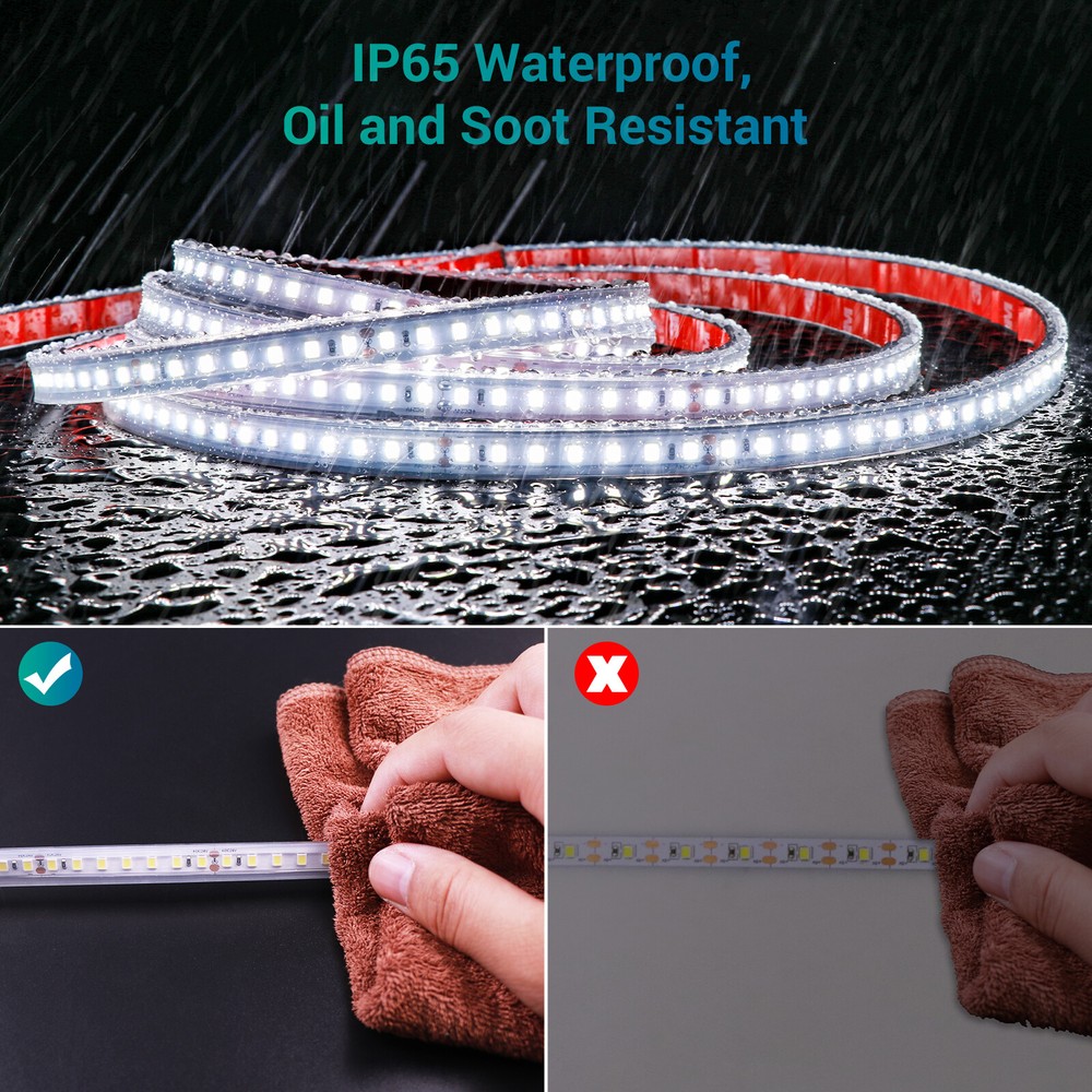Ustellar 9.84ft Super Bright LED Strip Light for Under Kitchen Cabinet Lighting