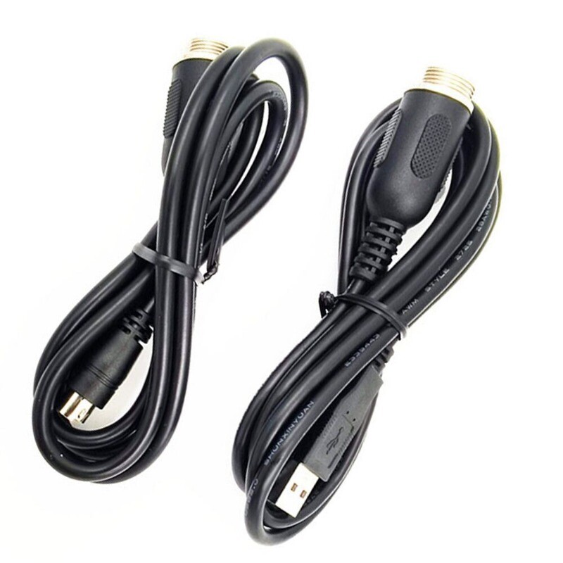 Din6-USB Cable Adaptation For Thrustmaster TH8A Connection Fit TSSH TSSH+ 1PC US