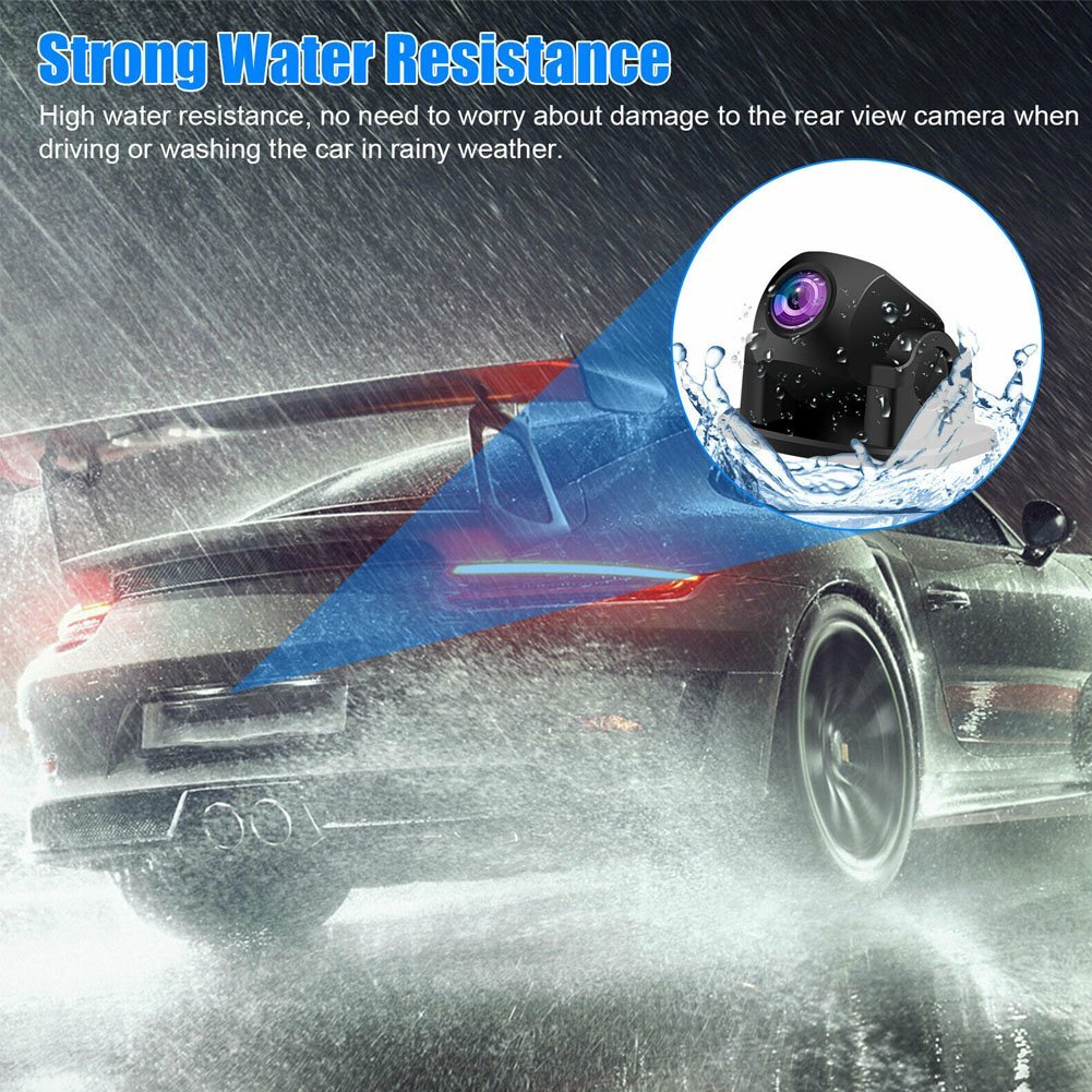 170º Car Rear View Reverse Backup Parking Camera Waterproof Night Vision CMOS US