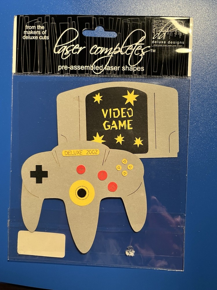 LASER COMPLETES PRE-ASSEMBLED LASER SHAPES VIDEO GAME CONTROLLER