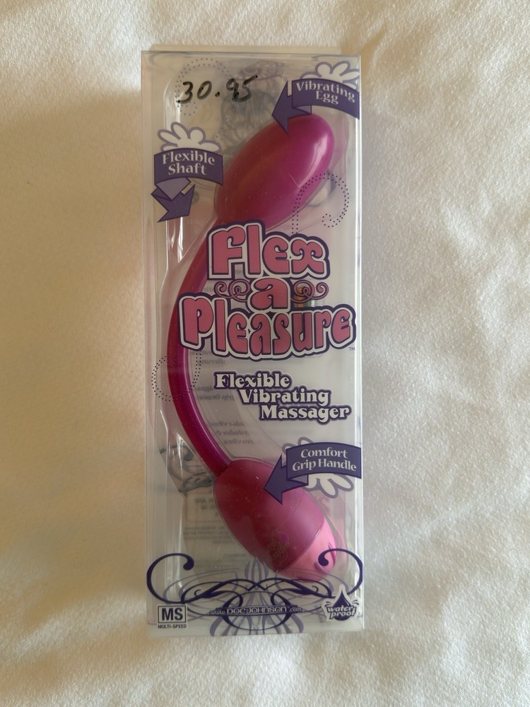 Flex A Pleasure Flexible Vibrating Massager Deep Pink