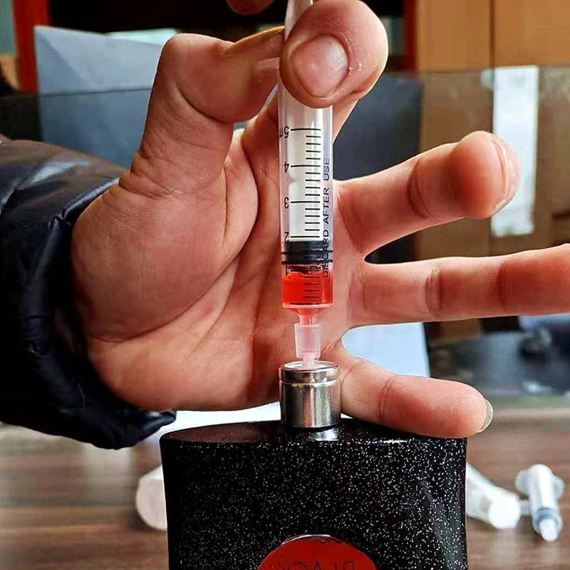 50PCS Mini Refillable Perfume Converter Portable Refill Syringe Tool Set