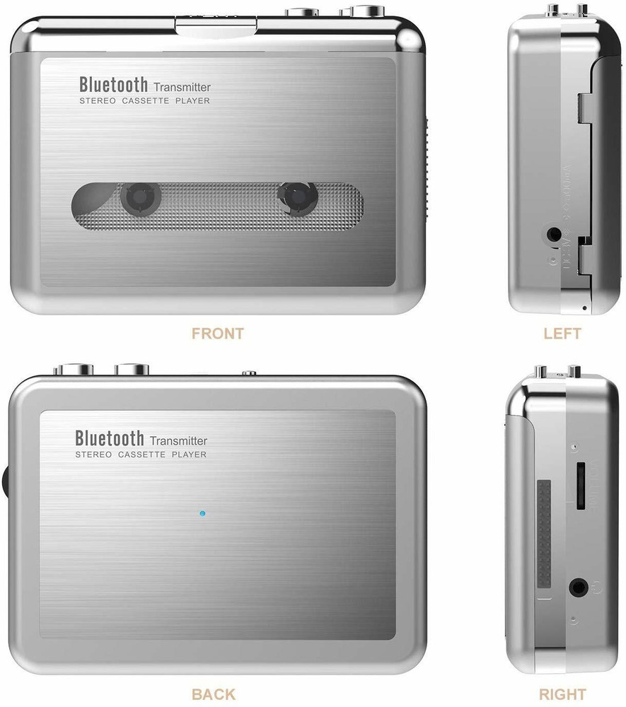 Bluetooth Walkman Cassette Player Bluetooth Transfer Personal Cassette