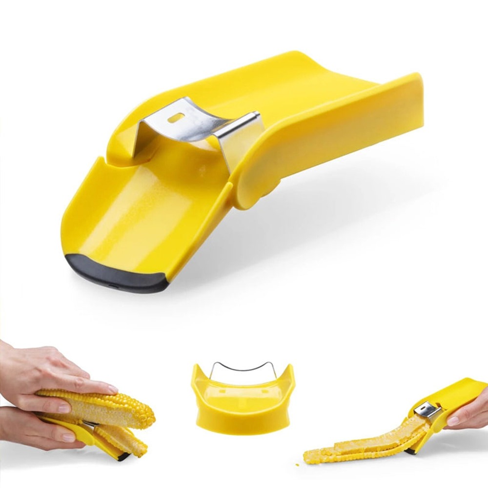 2x Fast Corn Cob Separator and Peeler Easily Peel Your Corn Cobs Cooked or Fresh