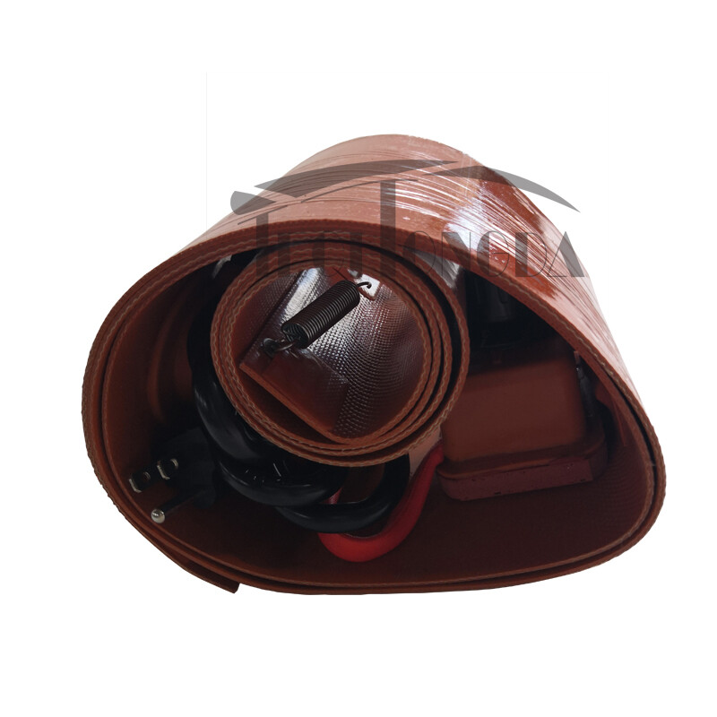 53Gal 110v Temperature Control Oil Drum Heater 1740*125*1.8mm 1000W 68.5*4.9 in