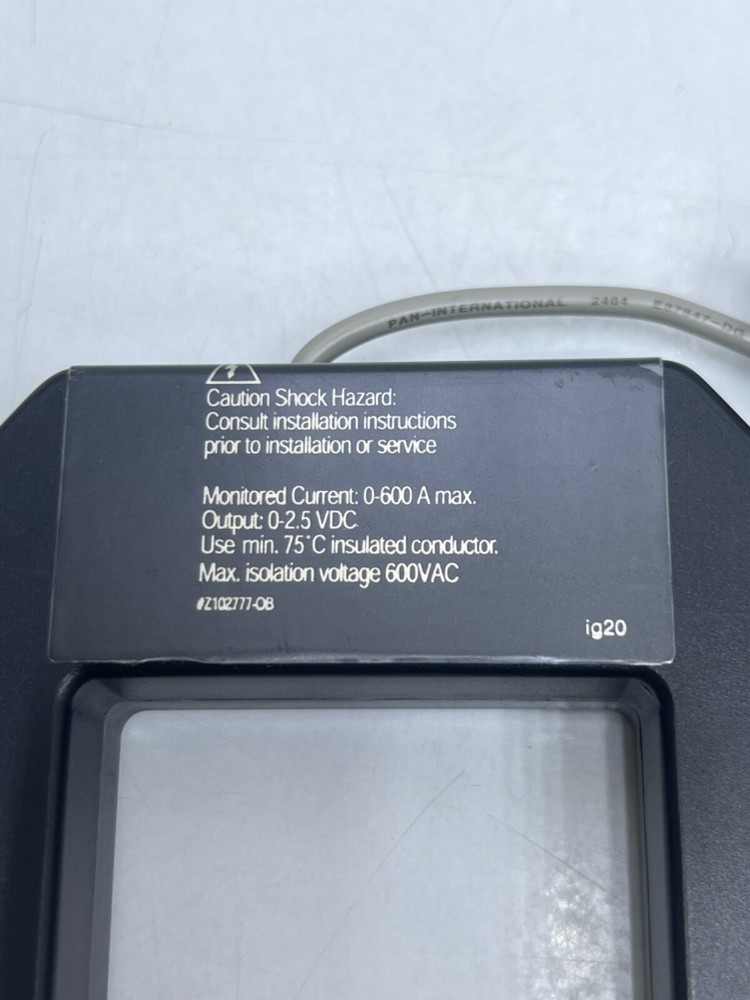 ONSET CTV-E 0-600 AMPS AC SPLIT-CORE AC CURRENT TRANSFORMER