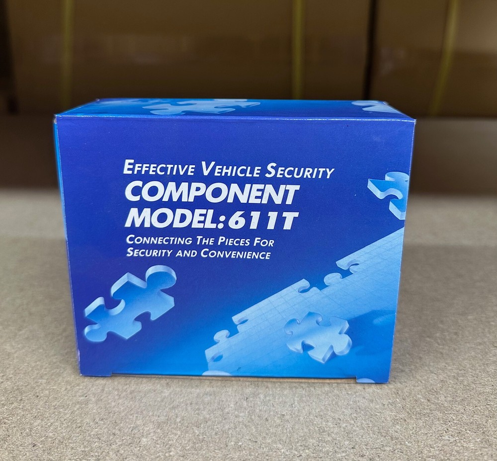 DIRECTED 611T Programmable Active Latching Car Alarm Clifford Viper Sigma Cobra