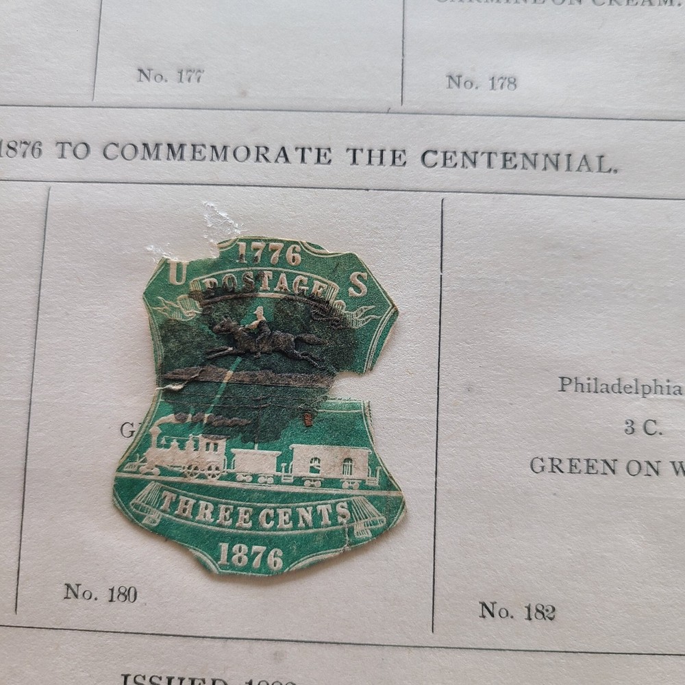 #217 #U218 2 Cent 3¢ 1876 Centennial stamped envelope Stamps
