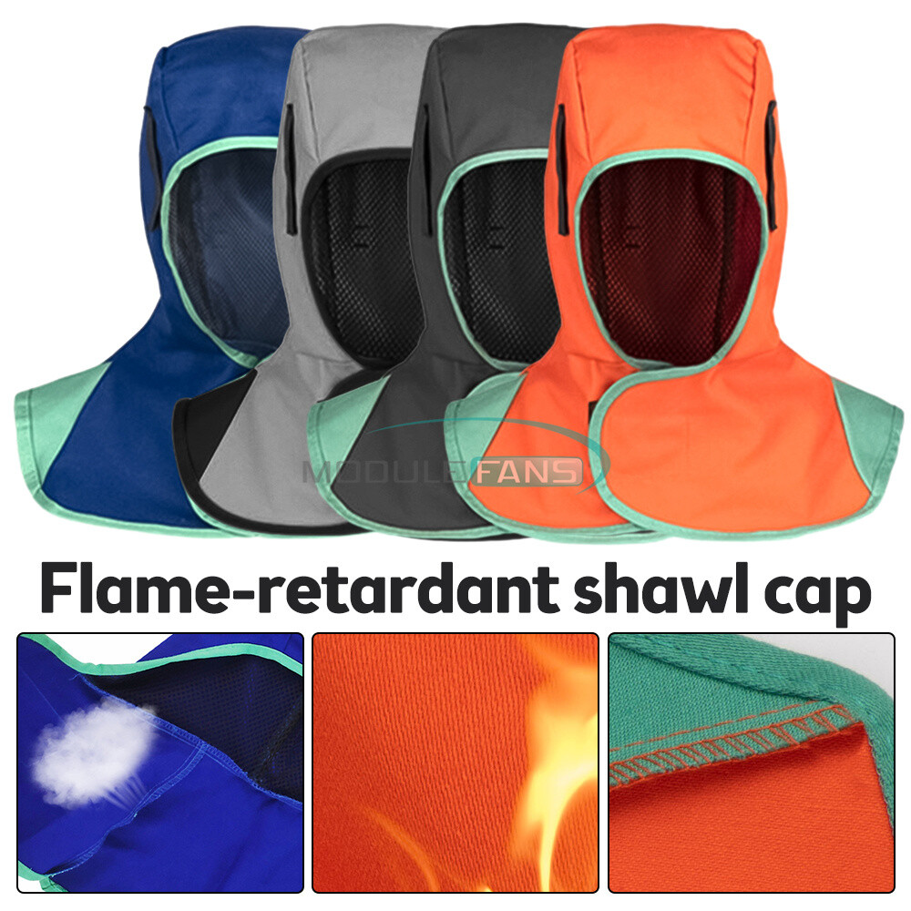 Protective Welding hat Welding Neck Cover Flame-Retardant Protective Cap
