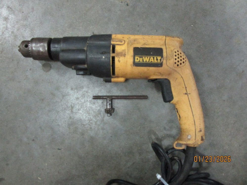 DeWalt DW505 1/2” VSR Hammer Drill – Tested Working