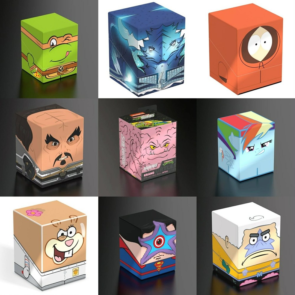 Ultimate Guard Squaroes Deck Boxes - Many variations - YOU PICK - Free Shipping!