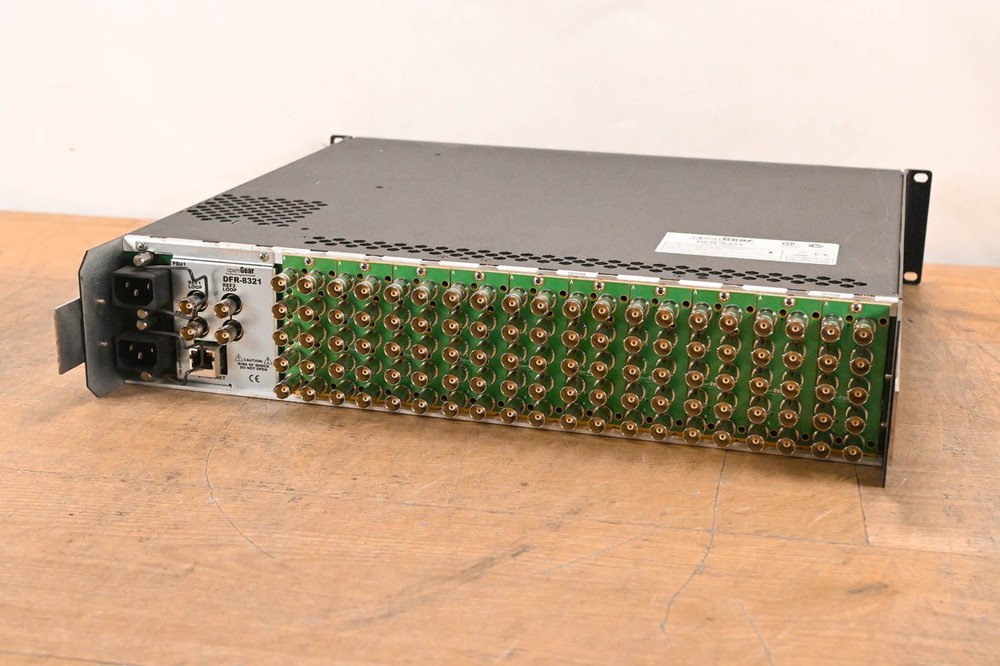 Ross DFR-8321 OpenGear 2RU Module Frame with Cards CG01UM8