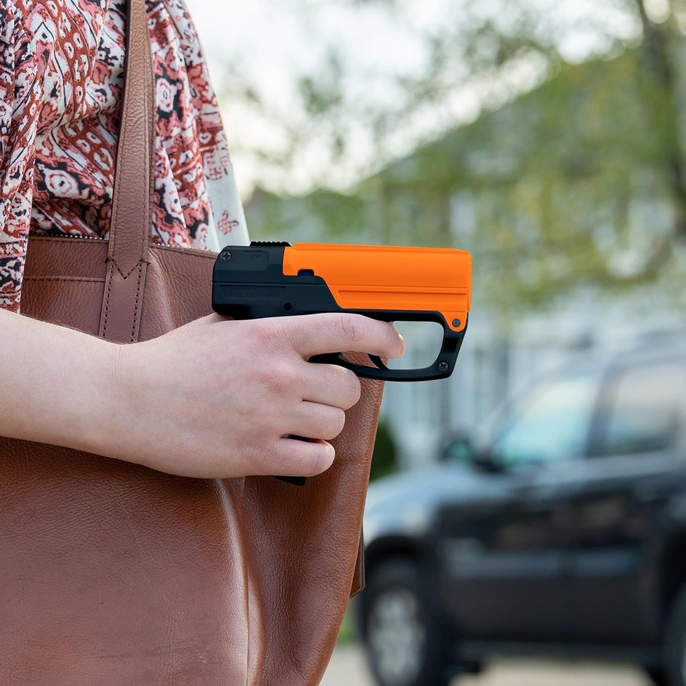Aim and Fire Pepper Gel Pistol Sabre, 15ft Range, Safe, Reloadable, Training