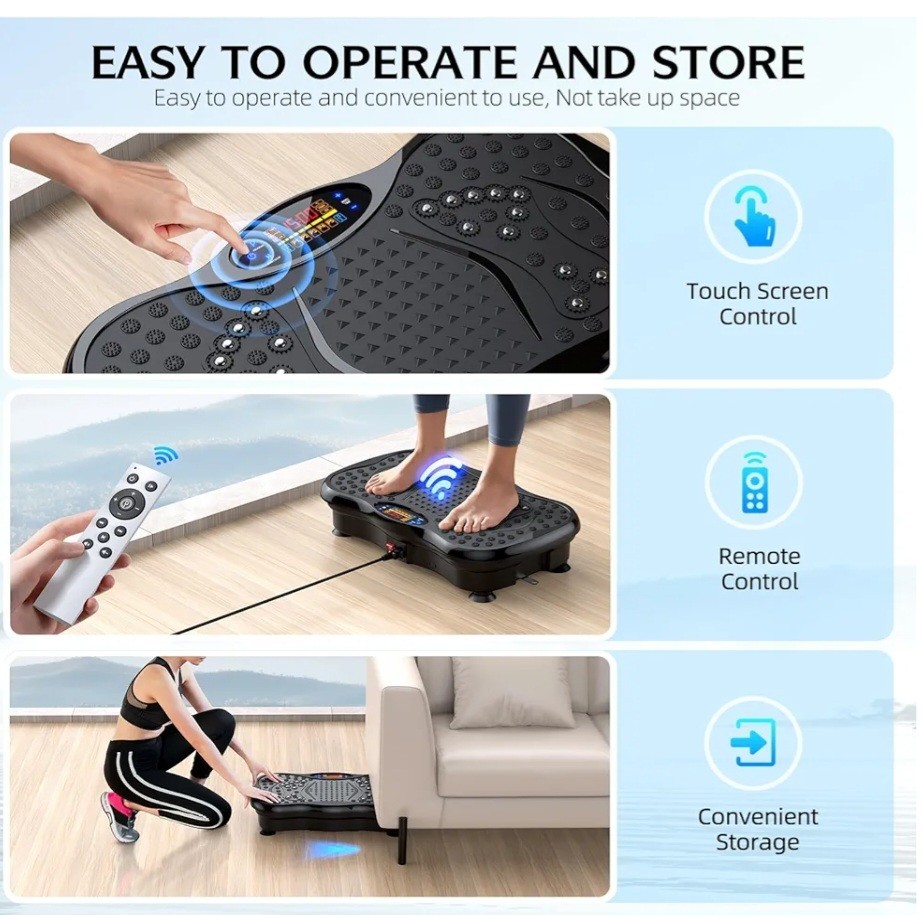 Vibration Plate Exercise Machine