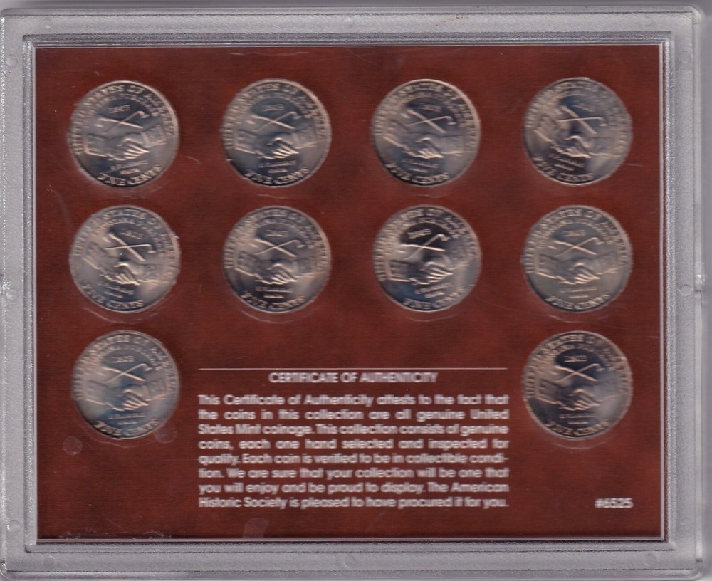 Lewis & Clark Colorized Nickel Collection