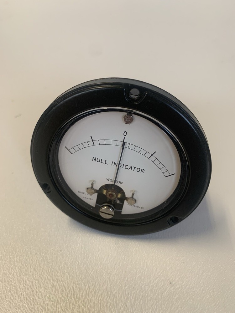 Weston Instrument 1531 NULL INDICATOR Gauge