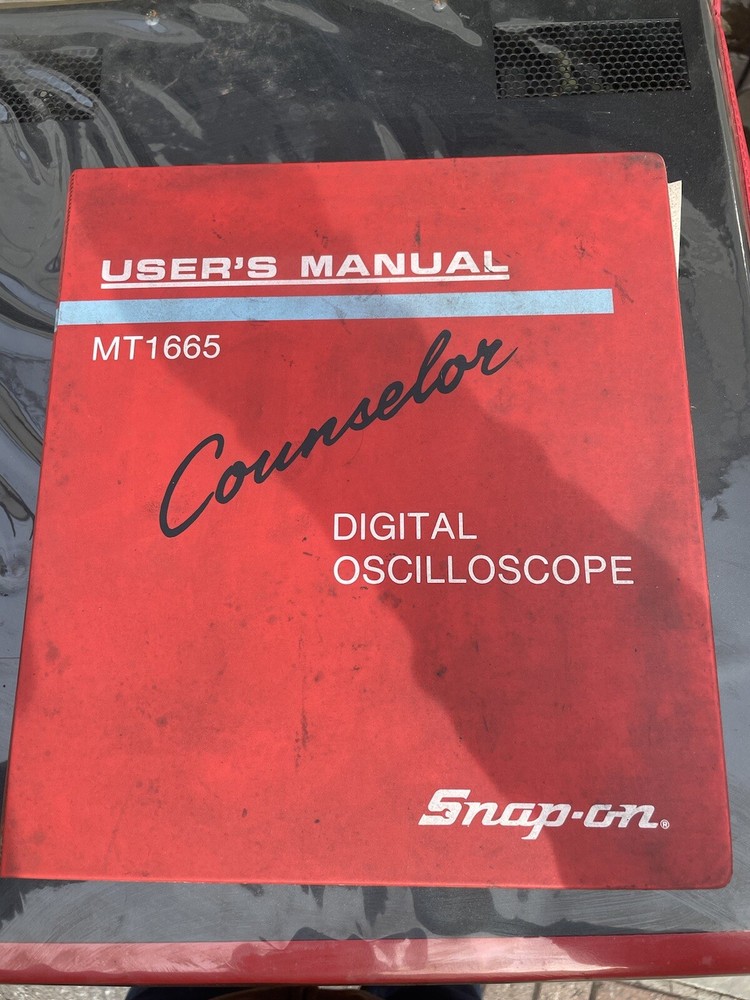 Vintage Snap On Tools Digital Oscilloscope MT1665 -