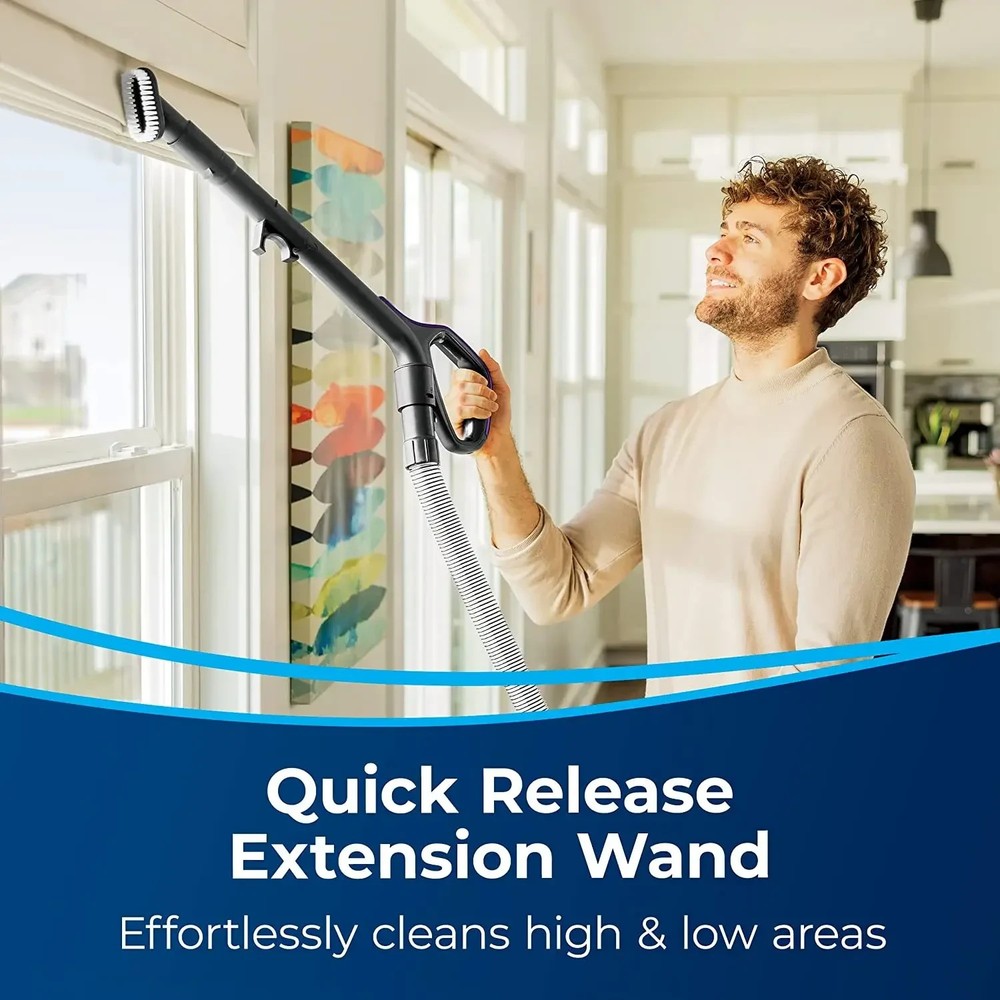 BISSELL CleanView Compact Turbo Bagless, Corded, Compact, Lightweight