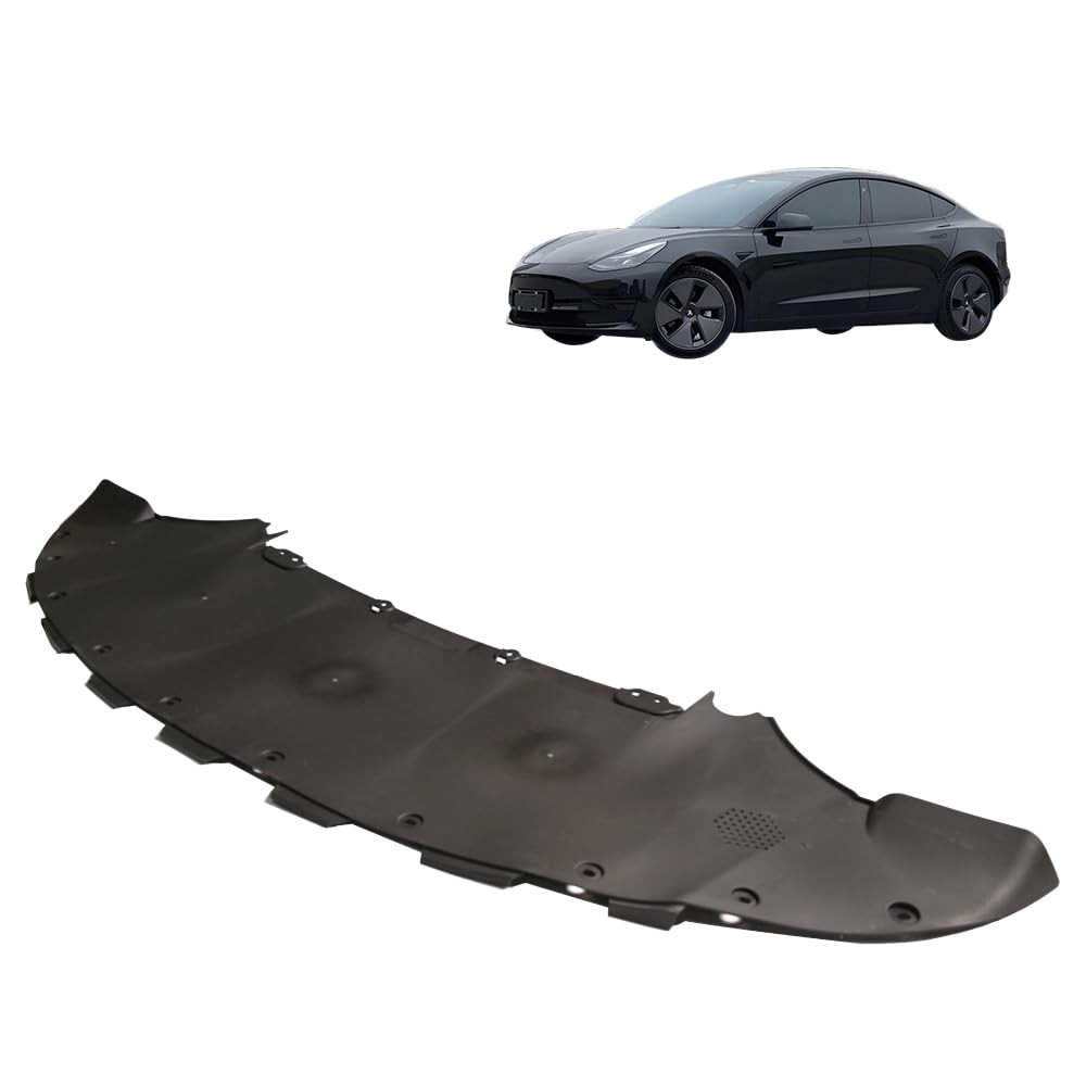 Front Bumper Lower Splash Shield Compatible with Tesla Model 3 2017-2023