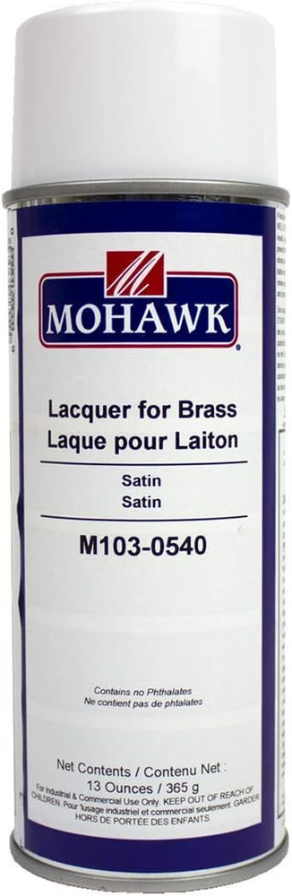 Mohawk Lacquer for Brass Satin 13 Oz