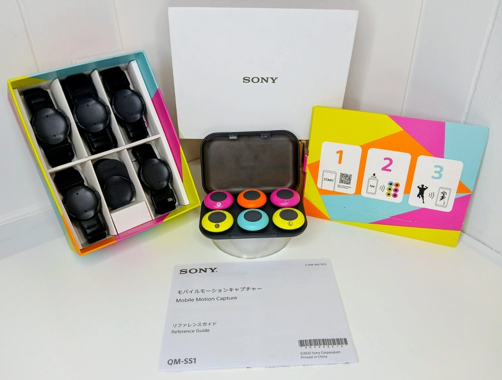 Sony Mocopi Full Body Tracking System VRChat Motion Capture Complete Set
