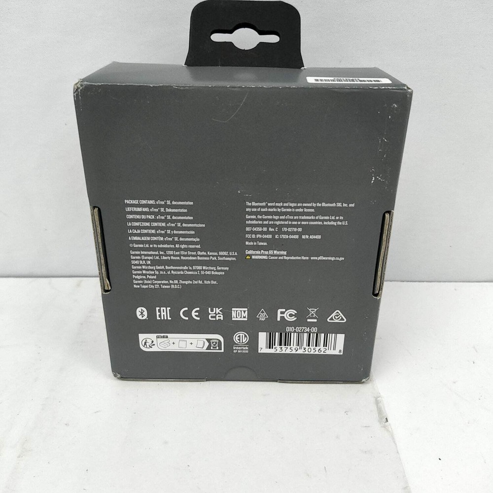 Garmin eTrex SE Rugged Handheld GPS Navigator