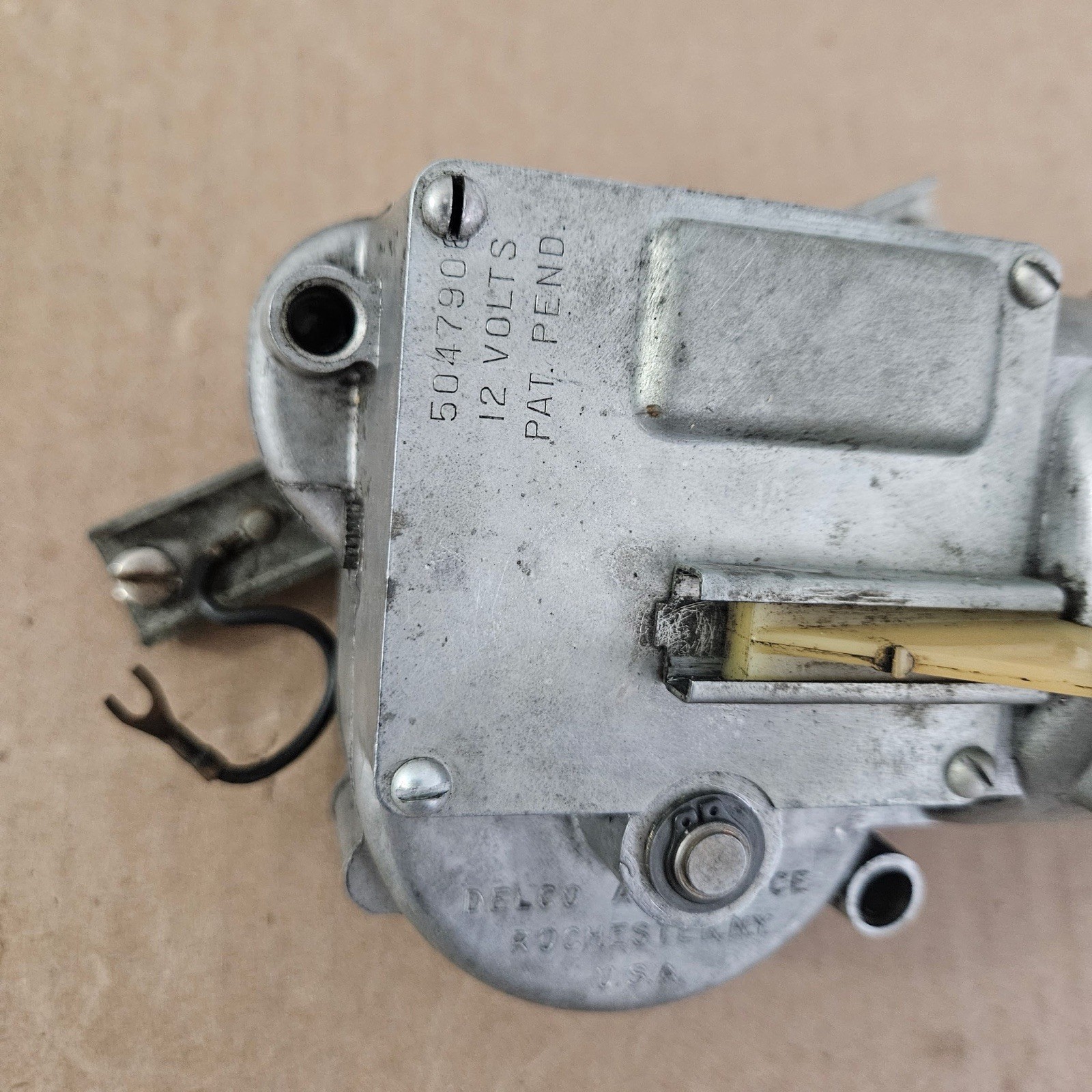 Chevy Delco Electric 2 Speed Windshield Wiper Motor 5047906 *WORKS*