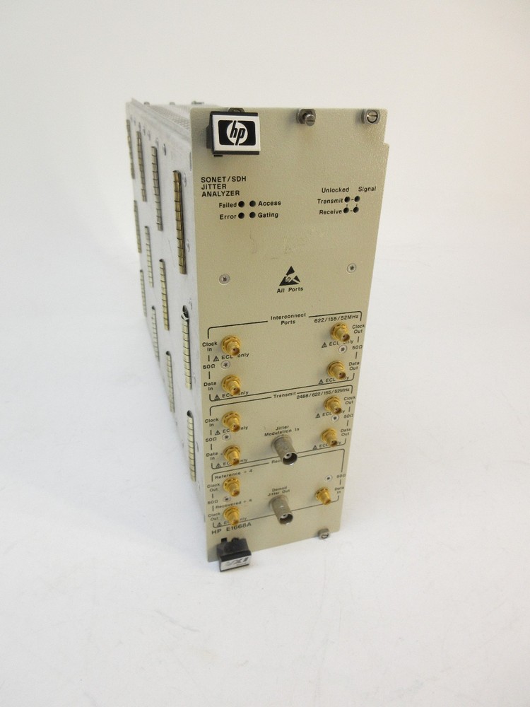 Agilent Keysight E1668A Sonet/SDH Jitter Analyzer, 2.4 Gb/s, VXI Module