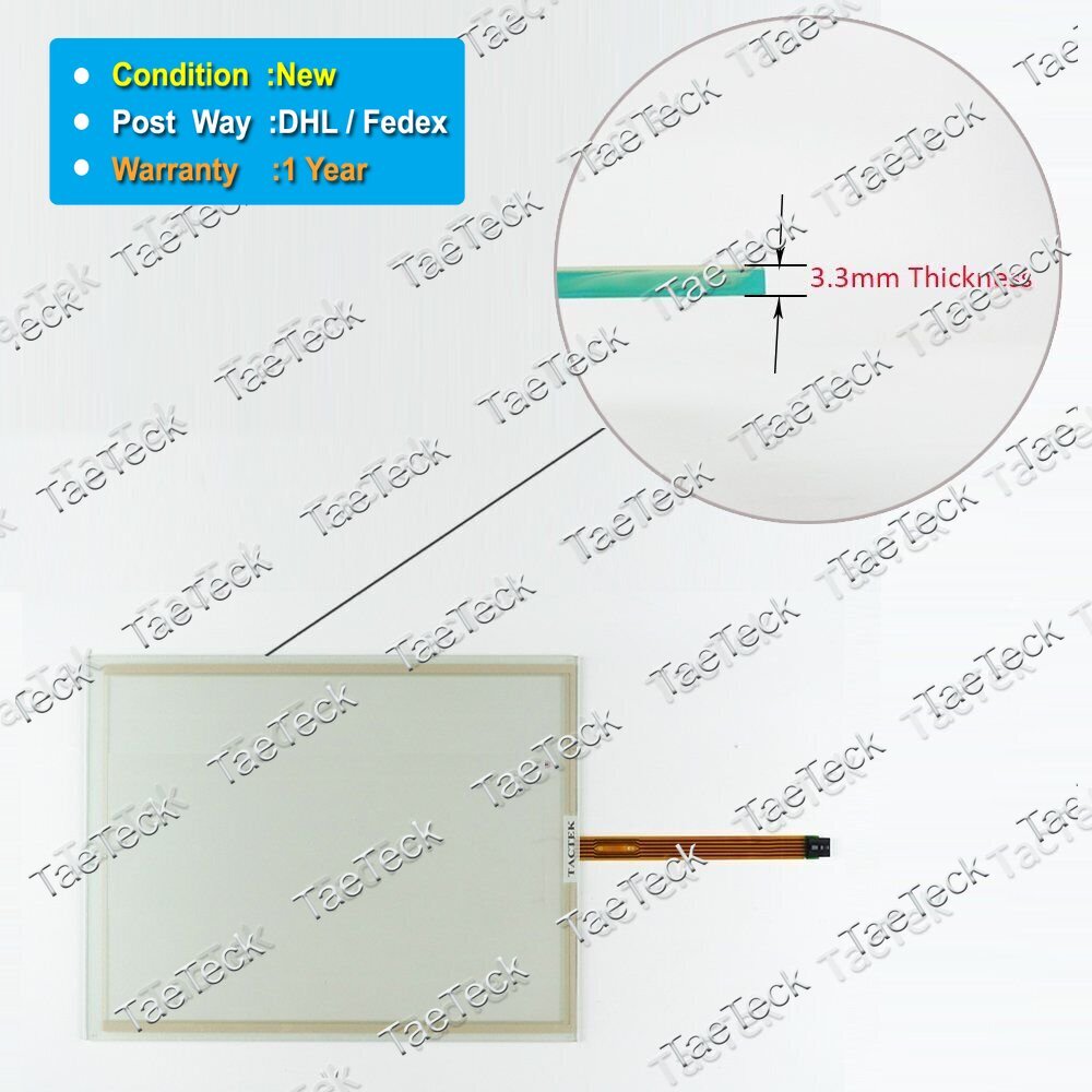 Touch Screen Panel for 6AV7861-2TB00-2AA0 FLAT PANEL 15T TOUCH 3.3mm Thickness #