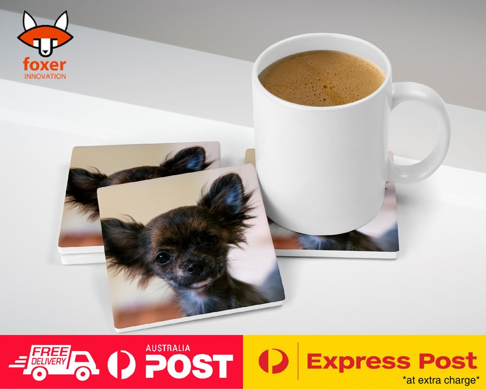 COASTER COFFEE DRINKING MAT|CHIHUAHUA DOG 5