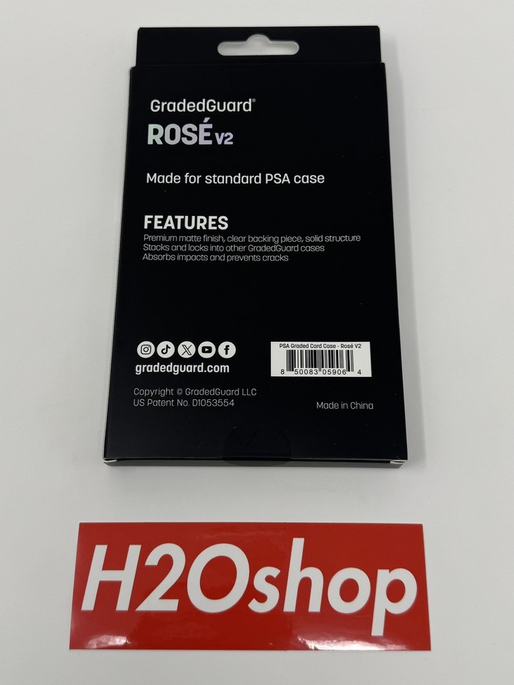 GradedGuard Limited Edition ROSE V2 PSA Graded Card Case Guard Protector