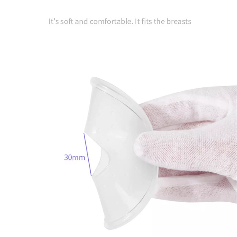 Garfromden 1Pair Breast Shields Galactorrhea Collection Transparent Covers