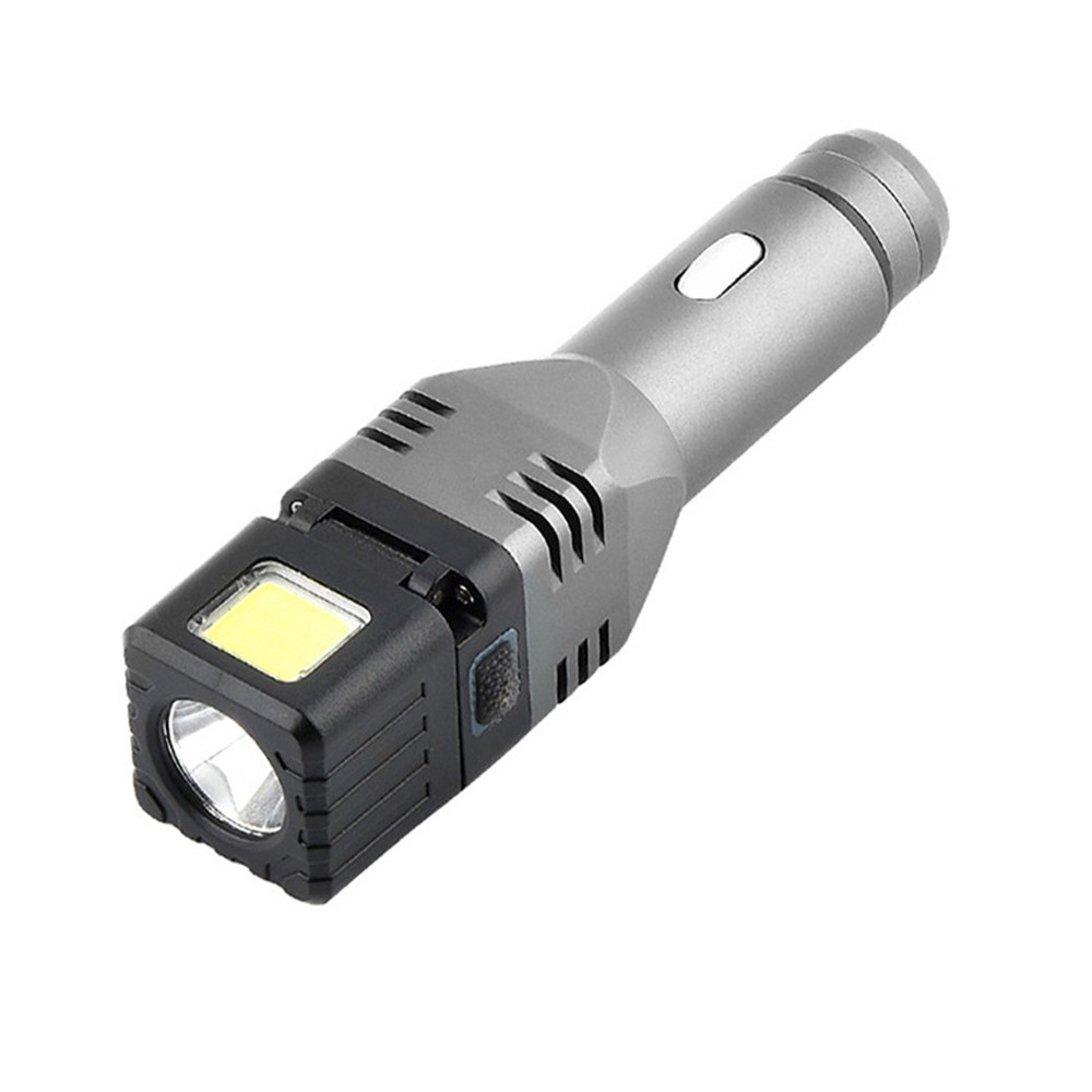 Portable XPG LED Car Cigarette Flashlight Rechargeable Light With USB Cable