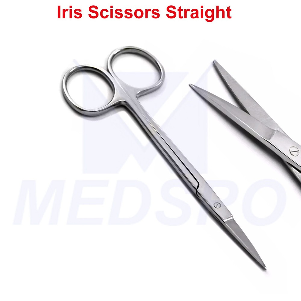 Dental Iris Scissors Straight Operating Cutting Surgical Veterinary Shears CE
