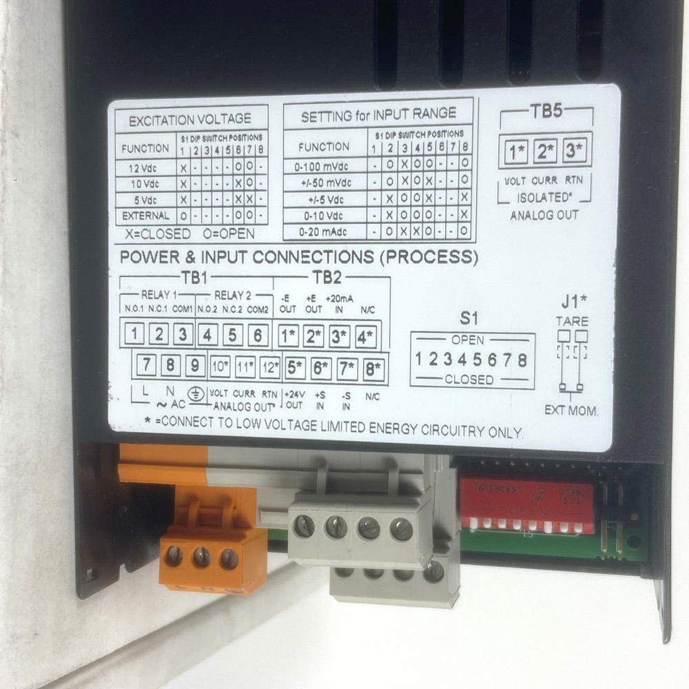 Omega Engineering DP25B-E-1.2 Digital Process Panel Meter 115VAC 4-Digit 1/8 DIN