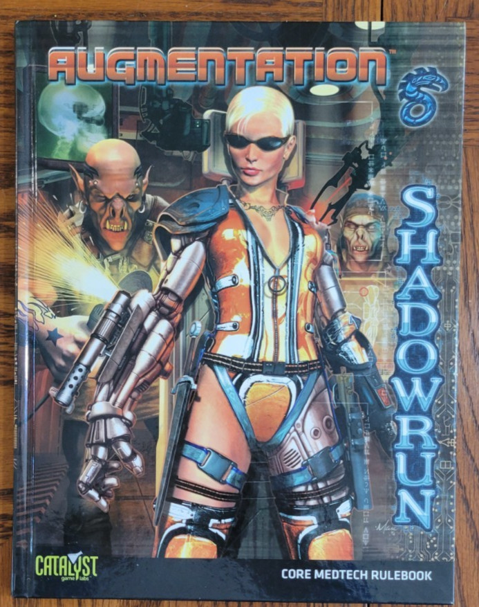 Augmentation Core Medtech Rulebook (HC) - Shadowrun 26002 WK Games 2007