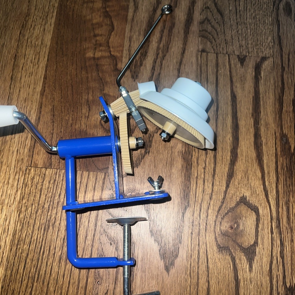 Ball Winder Machine Hand Operated Yarn/Wool/String/Fiber - Missing Part(s)