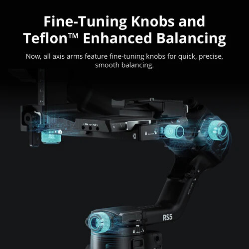 DJI RS 5 Handheld Camera Stabilizer